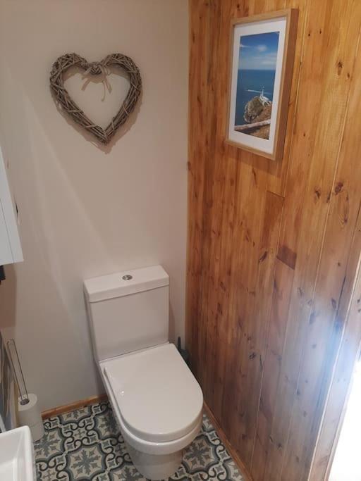 Anglesey New Modern Shepherds Hut With Spa Hot Tub Gwalchmai Luaran gambar